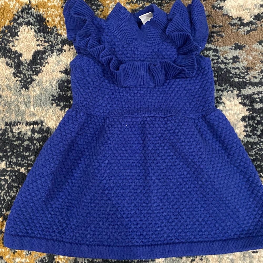 Janie & jacks girls blue dress